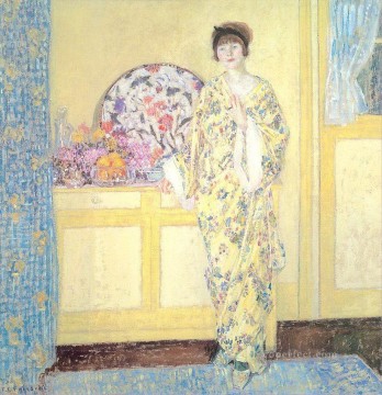 黄色い部屋 印象派の女性たち フレデリック・カール・フリーセケ Oil Paintings
